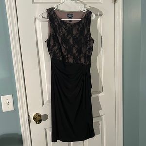 Black dress with Lace on top